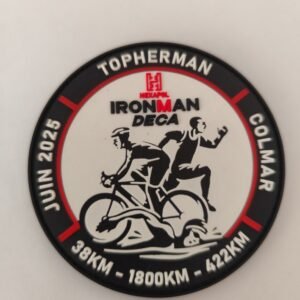Écusson Ironman Deca – Colmar – Juin 2025