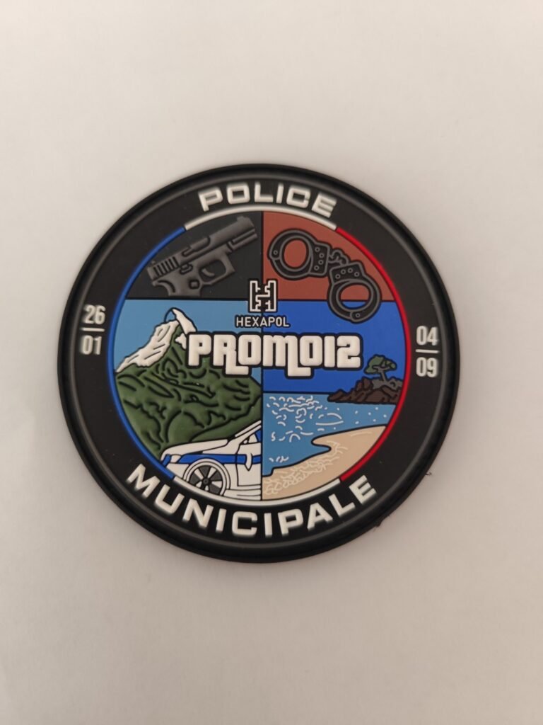 Écusson Police Municipale – Promo 12 – PVC