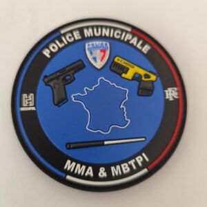 Écusson Police Municipale – MMA & MBTPI – PVC