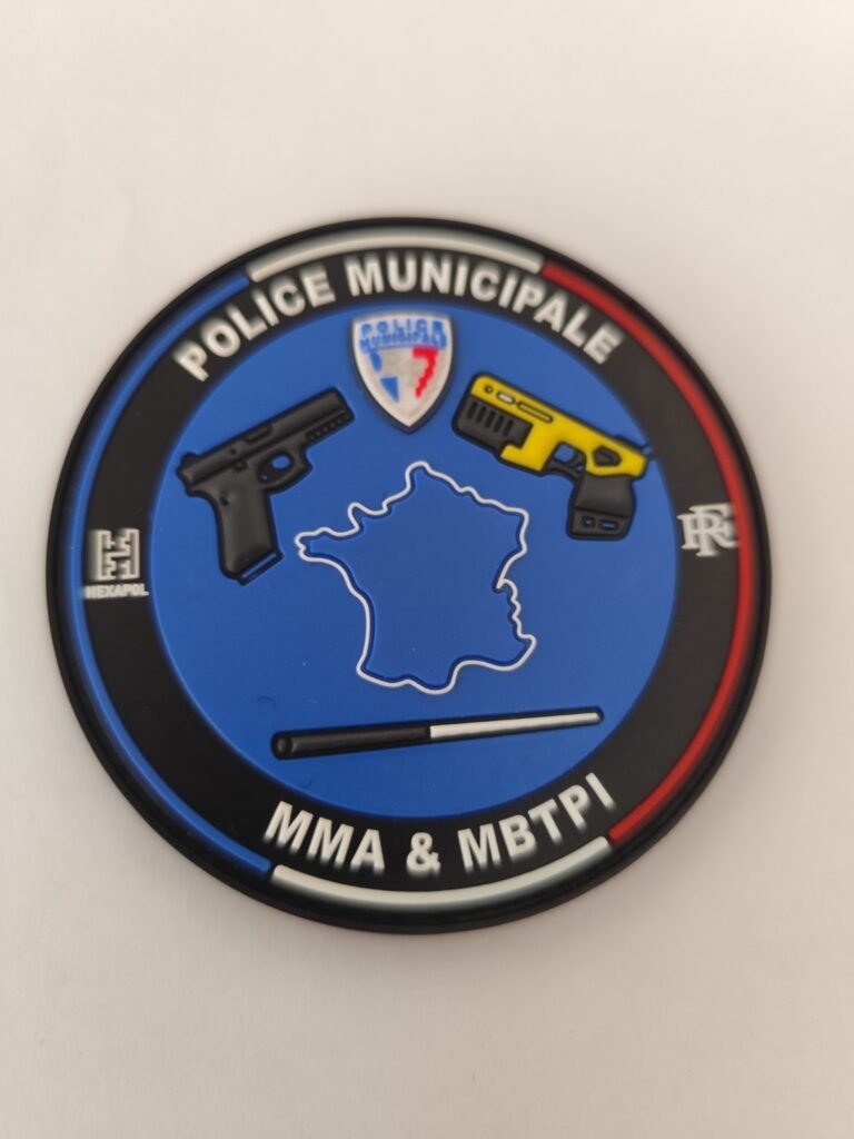 Écusson Police Municipale – MMA & MBTPI – PVC