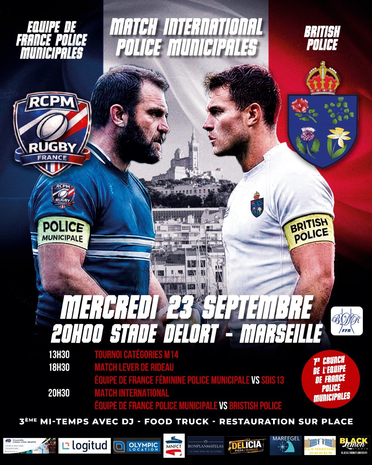 Match international : France Police Municipales vs British Police