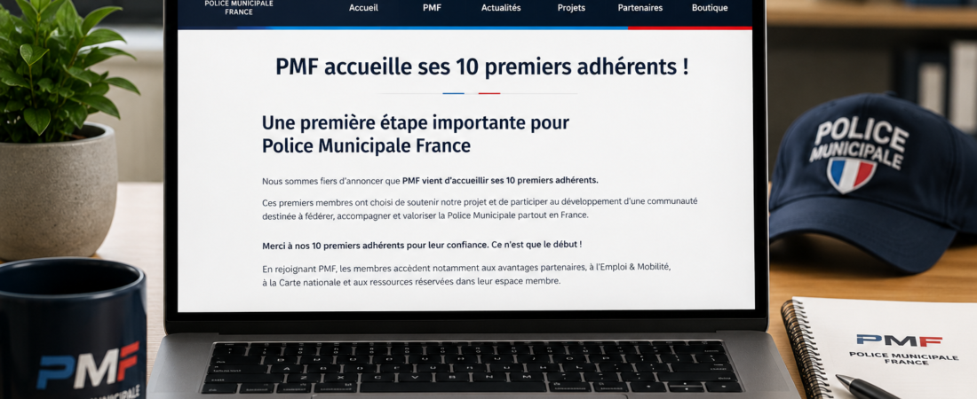 PMF accueille ses 10 premiers adhérents !