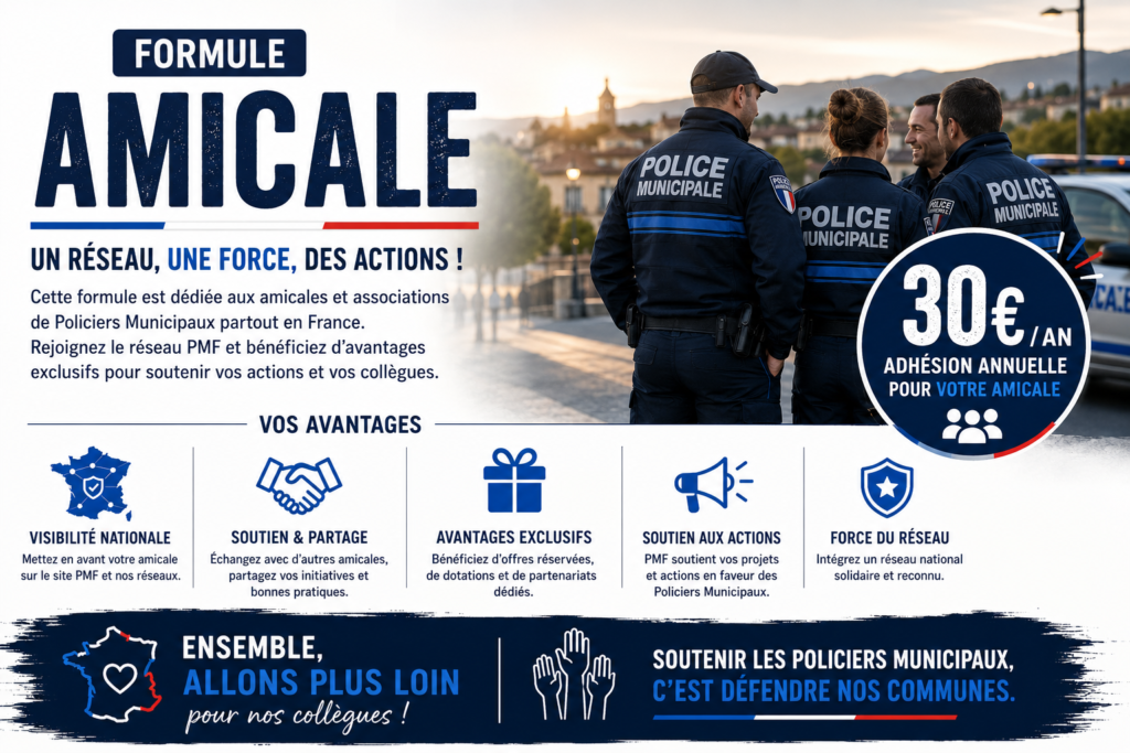 Adhésion PMF — Amicale / Police Municipale