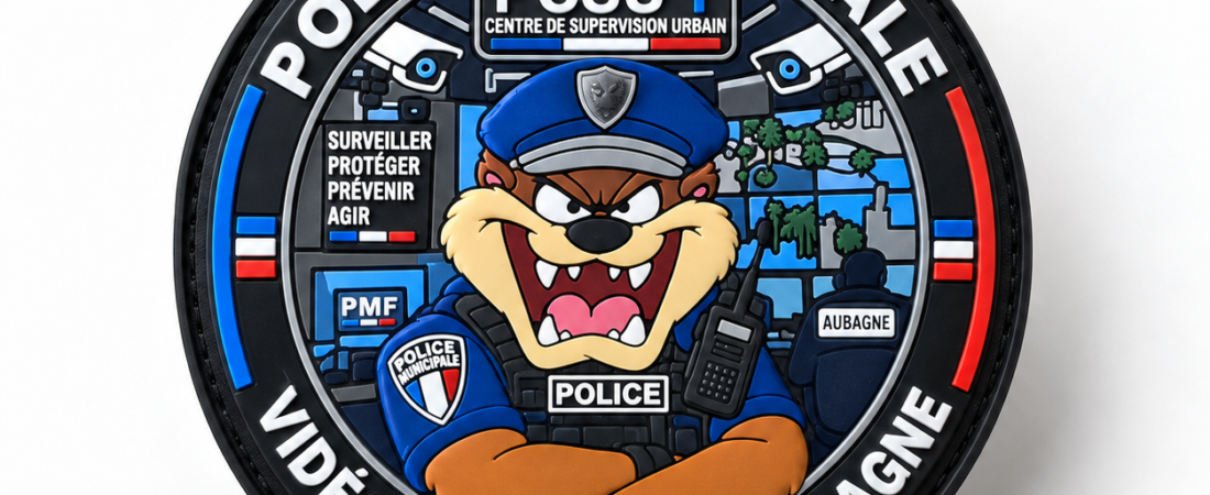 Nouvel écusson PMF : le CSU et la vidéoprotection à l’honneur