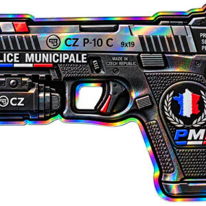 Sticker holographique PMF – CZ P-10 C
