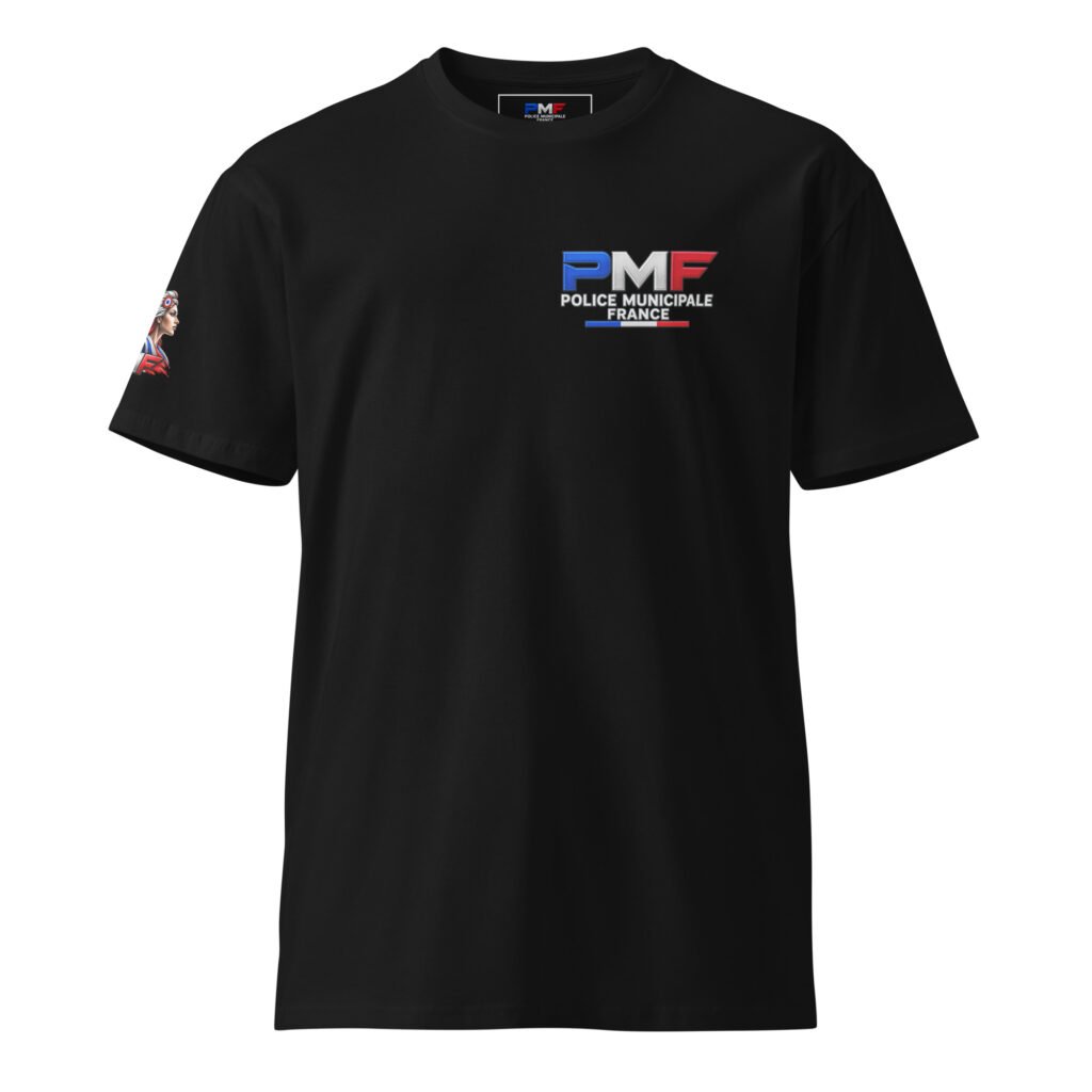 T-shirt unisexe premium PMF Marianne