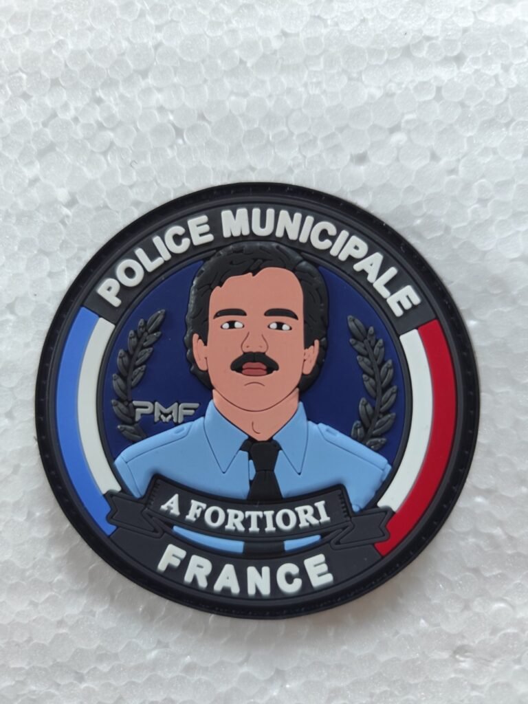 Écusson PVC 3D Police Municipale – A Fortiori