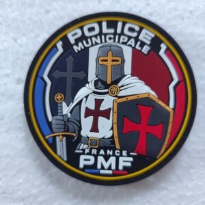 Écusson PVC 3D Police Municipale France – Templier