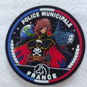 Écusson PVC 3D Police Municipale – Corsaire de l’Espace