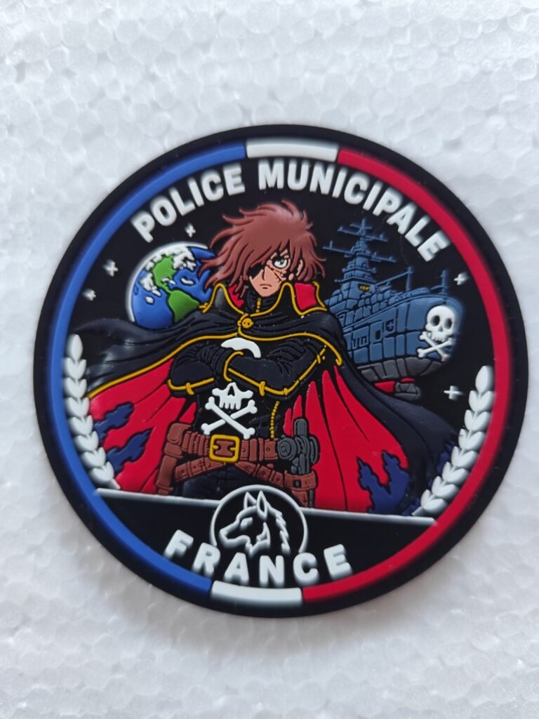 Écusson PVC 3D Police Municipale – Corsaire de l’Espace